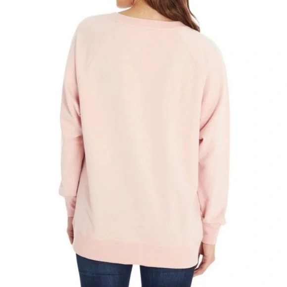 Wildfox Coffee & Sunshine Tunic Pink Sweatshirt - Picture 2 of 6